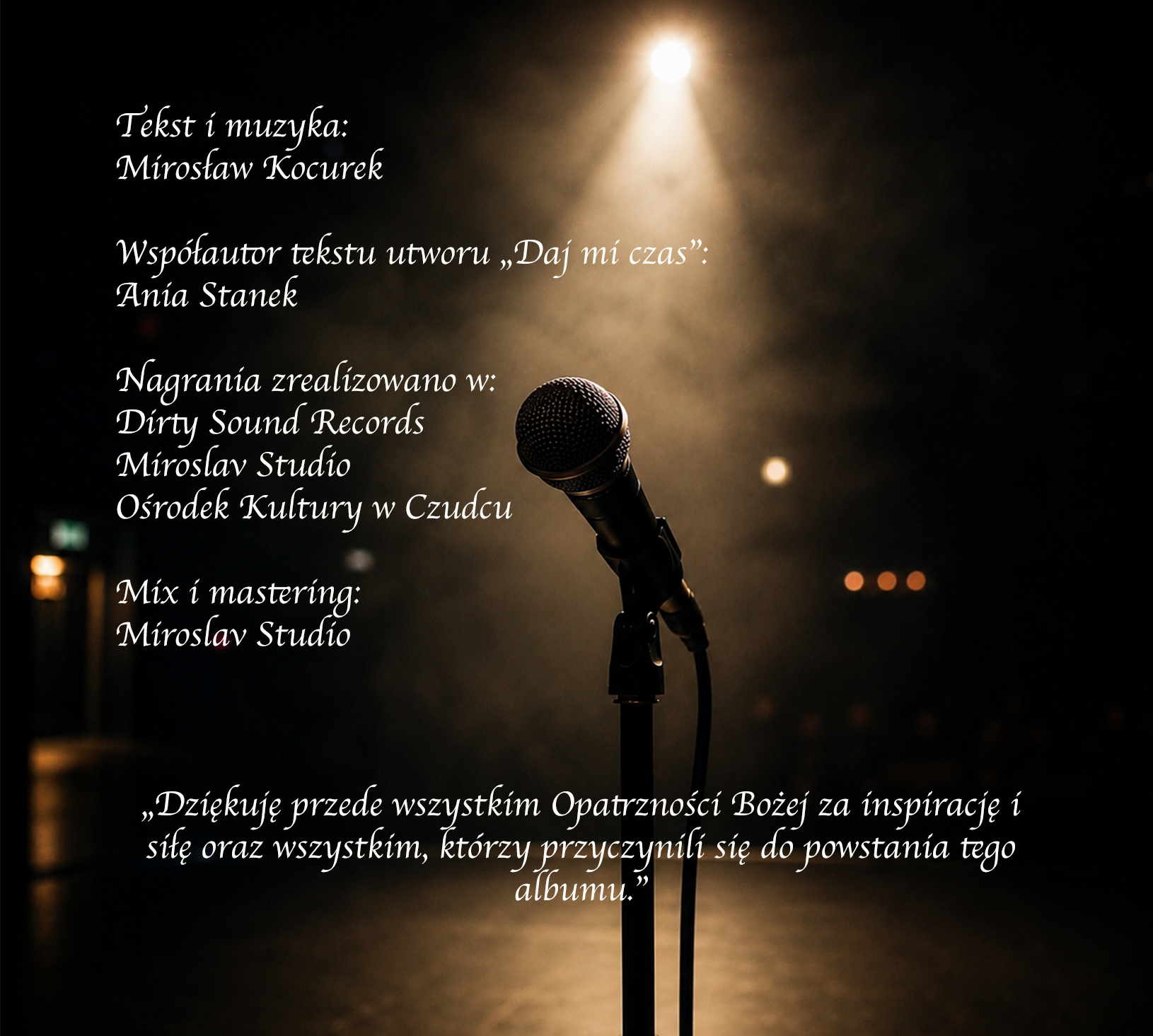 podziekowania digipack